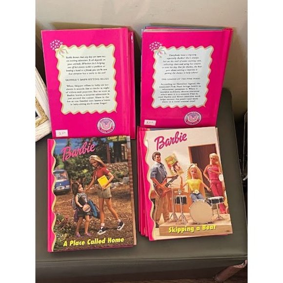 12 BARBIE Hardcover Books Bundle-Groiler 1998 - Picture 3 of 7